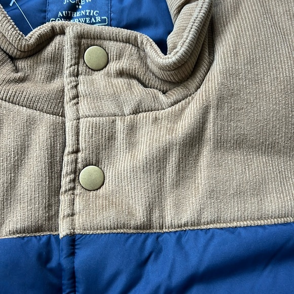 Men’s puff vest corduroy NWT - Picture 3 of 4
